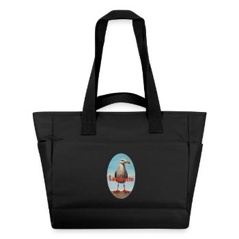 Terrien - Sac matelassé déperlant - noir - Devant