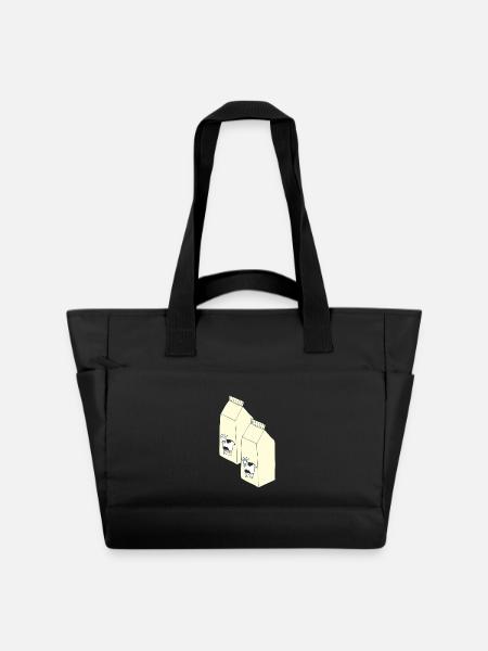 lait tetrapack - Sac matelassé déperlant - noir