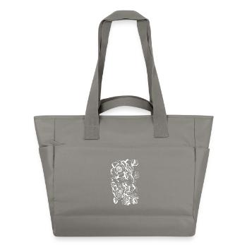 BLÜTE - Wasserabweisende Padded Bag - Grau - Vorne