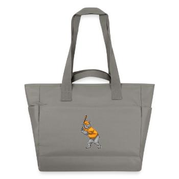Batte de baseball Koala - Sac matelassé déperlant - gris - Devant