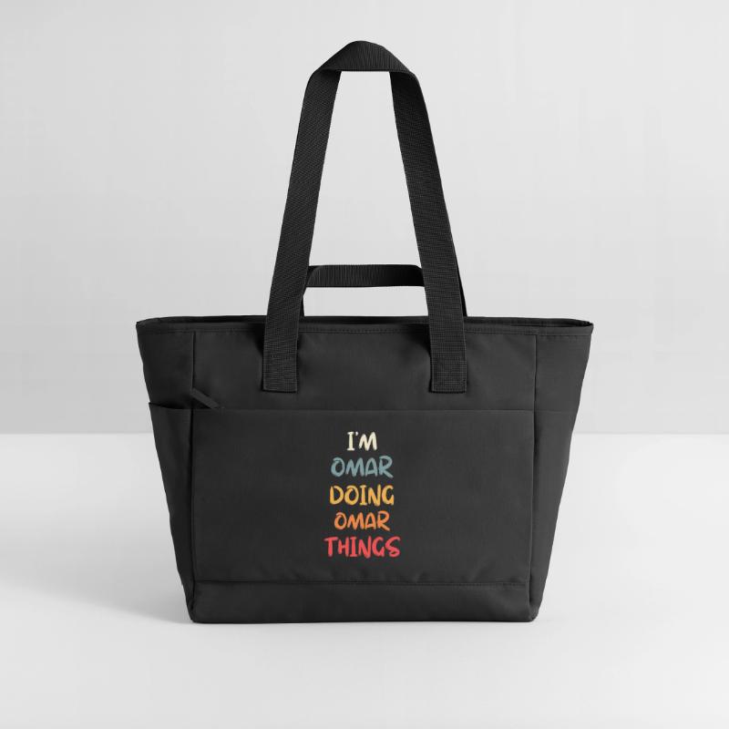 Omar Name Omar Personalized Name First Given Water-Repellent Padded Bag