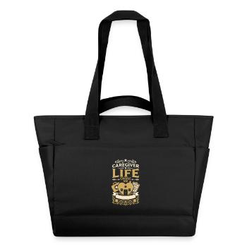 Assistant à domicile Hha Caregiver - Sac matelassé déperlant - noir - Devant