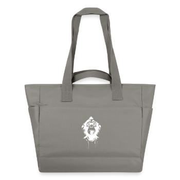 Président Singe - Sac matelassé déperlant - gris - Devant