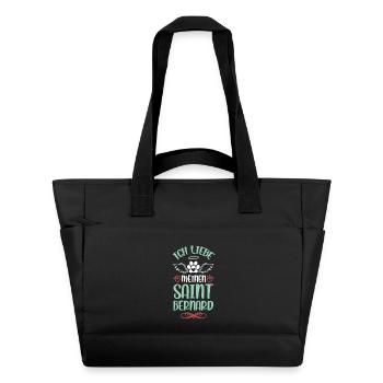 I love my Saint Bernard - Water-Repellent Padded Bag - black - Front