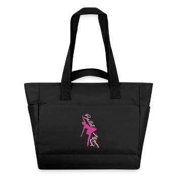 Ballet Dancer Girl - Water-Repellent Padded Bag - black - Front