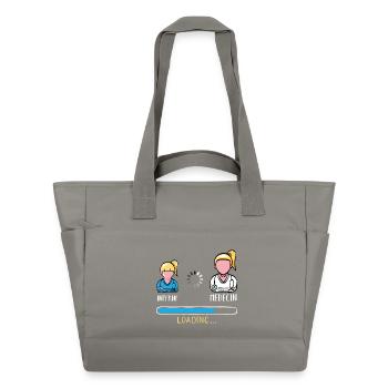 Chargement Interne Médecin Humour Futur Médecin - Sac matelassé déperlant - gris - Devant