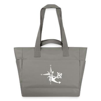 Anker & Seerose - Wasserabweisende Padded Bag - Grau - Vorne
