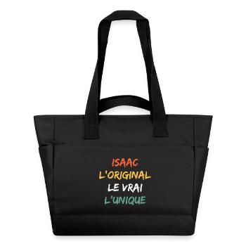Isaac Original Le Vrai L'Unique - Sac matelassé déperlant - noir - Devant