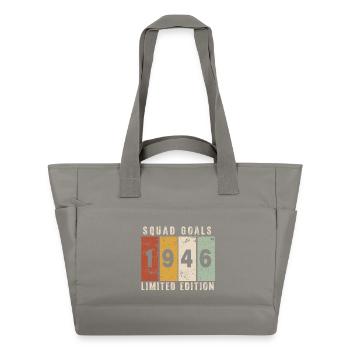 Jubiläum 1946 – 80 Jahre - Wasserabweisende Padded Bag - Grau - Vorne