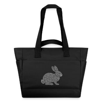 Hase - Wasserabweisende Padded Bag - Schwarz - Vorne