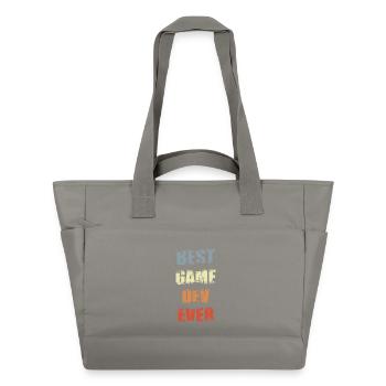 Motivation game development - Water-Repellent Padded Bag - grey - Front