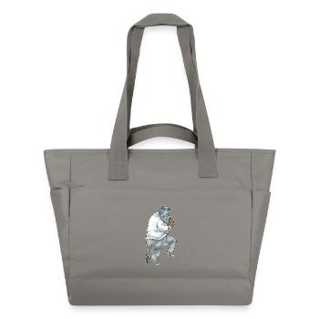 Rhino Baseball Gant de baseball - Sac matelassé déperlant - gris - Devant