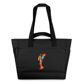 Saxophonist Colorful Saxophone Kids Men's Saxophone - Water-Repellent Padded Bag - black - Front