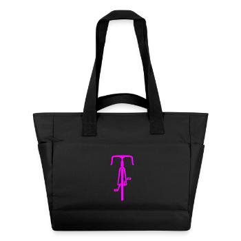 Silhouette Front Route - Sac matelassé déperlant - noir - Devant