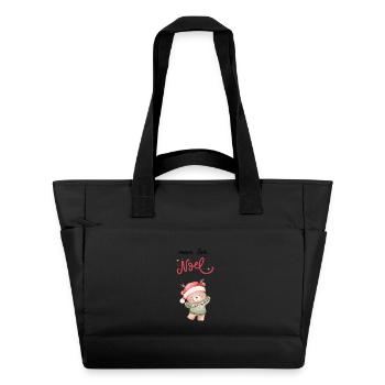 Mon premier Noël - Sac matelassé déperlant - noir - Devant