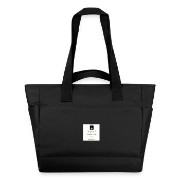 Voyage et Souvenirs - Sac matelassé déperlant - noir - Devant