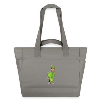 Chapeau d’hiver de cheval - Sac matelassé déperlant - gris - Devant