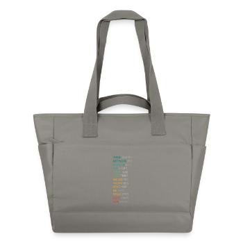 POSITIV DENKEN - Wasserabweisende Padded Bag - Grau - Vorne