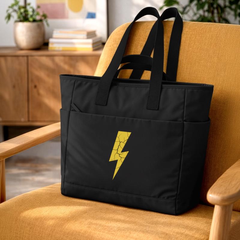 Lightning Lightning Thunderstorm Current Storm Water-Repellent Padded Bag