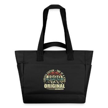 Anniversaire novembre 1990 - Sac matelassé déperlant - noir - Devant