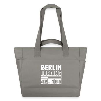 Berlin Loading 42,195 - Water-Repellent Padded Bag - grey - Front