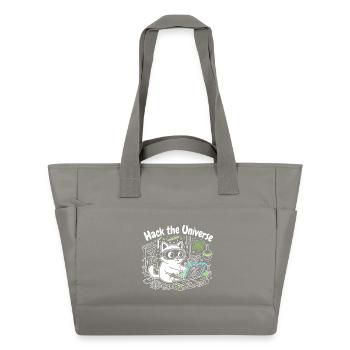 KatzHacker Crack Universe - Water-Repellent Padded Bag - grey - Front