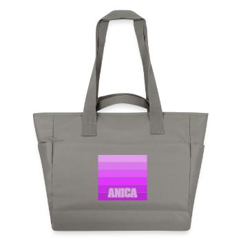 Geschenk für Entwurf - Wasserabweisende Padded Bag - Grau - Vorne