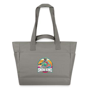 Snow King Snowboard Design - Wasserabweisende Padded Bag - Grau - Vorne