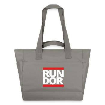 Run - Water-Repellent Padded Bag - grey - Front