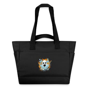 Geist Comic - Wasserabweisende Padded Bag - Schwarz - Vorne