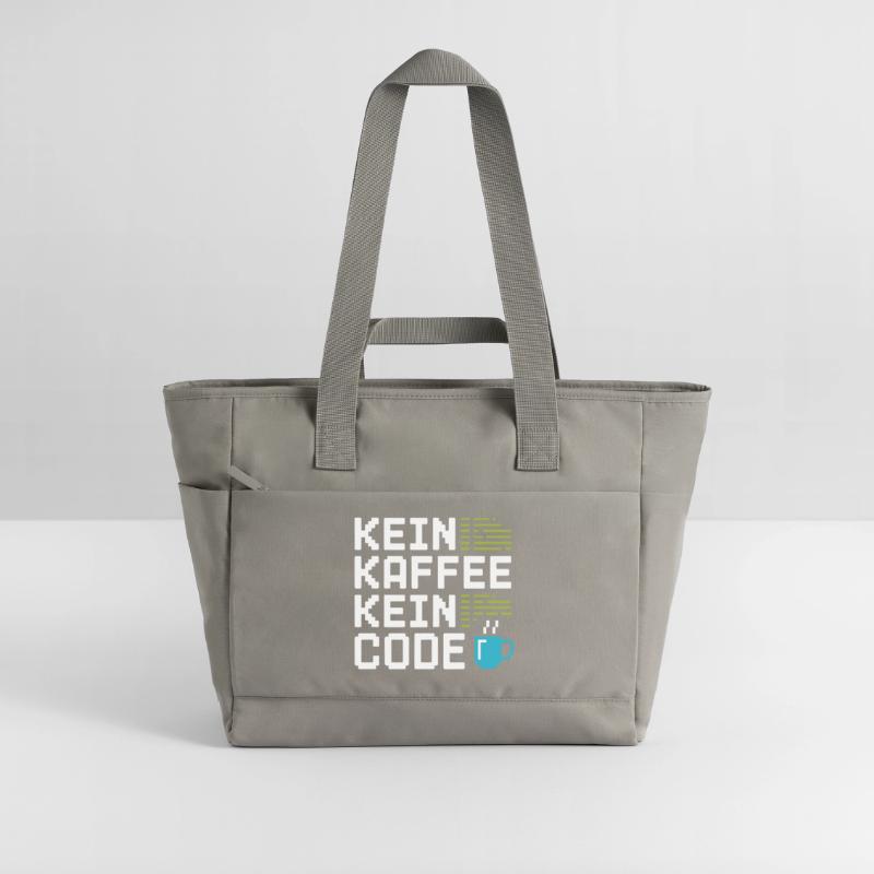 Kein Kaffee Kein Code Programmierer Informatiker Wasserabweisende Padded Bag
