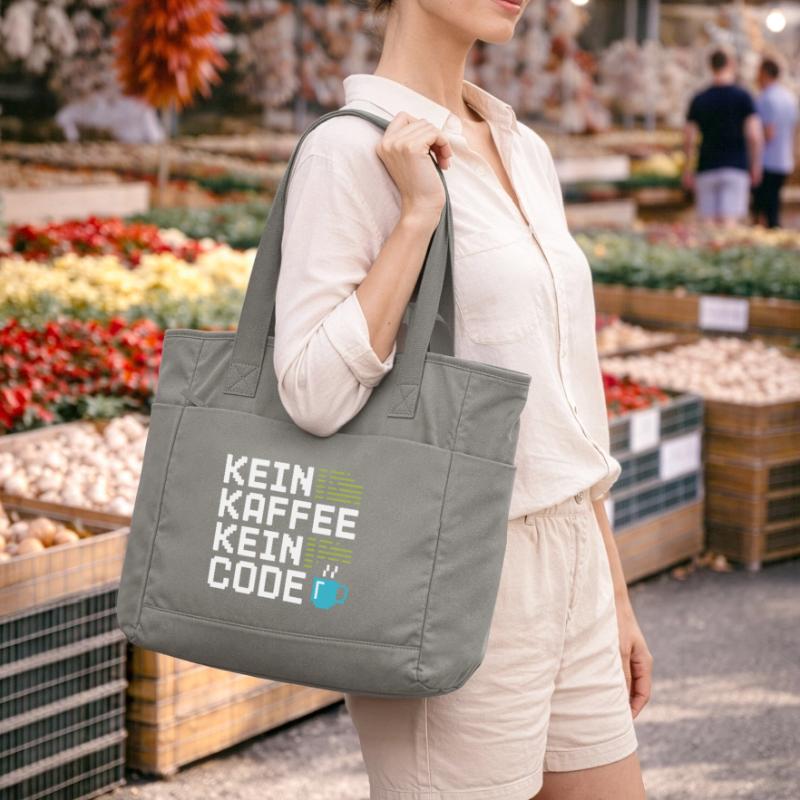 No Coffee No Code Programmeur Informaticien Sac matelassé déperlant