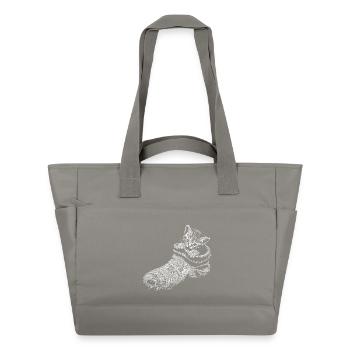 kitten - Water-Repellent Padded Bag - grey - Front