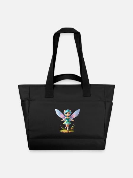 Fée 3D - Sac matelassé déperlant - noir