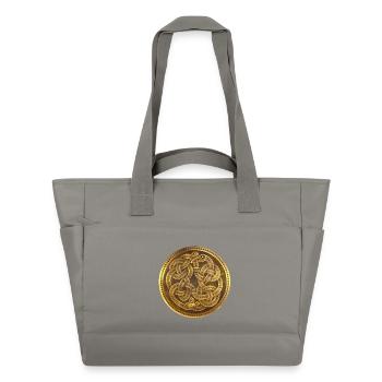 Golden Dragons - Water-Repellent Padded Bag - grey - Front