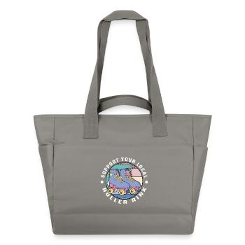 Roller Skates Roller Skates Icons Girls Roller Skate - Water-Repellent Padded Bag - grey - Front