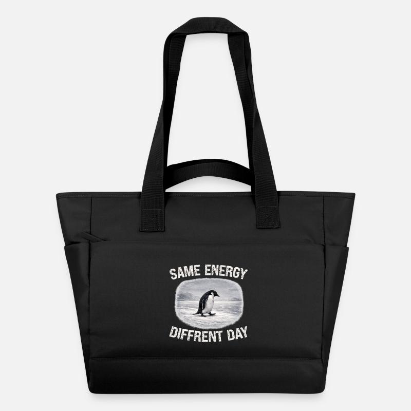 Journée de différence d’énergie - Sac matelassé déperlant - noir