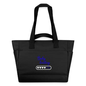 Chargement de bébé - Sac matelassé déperlant - noir - Devant