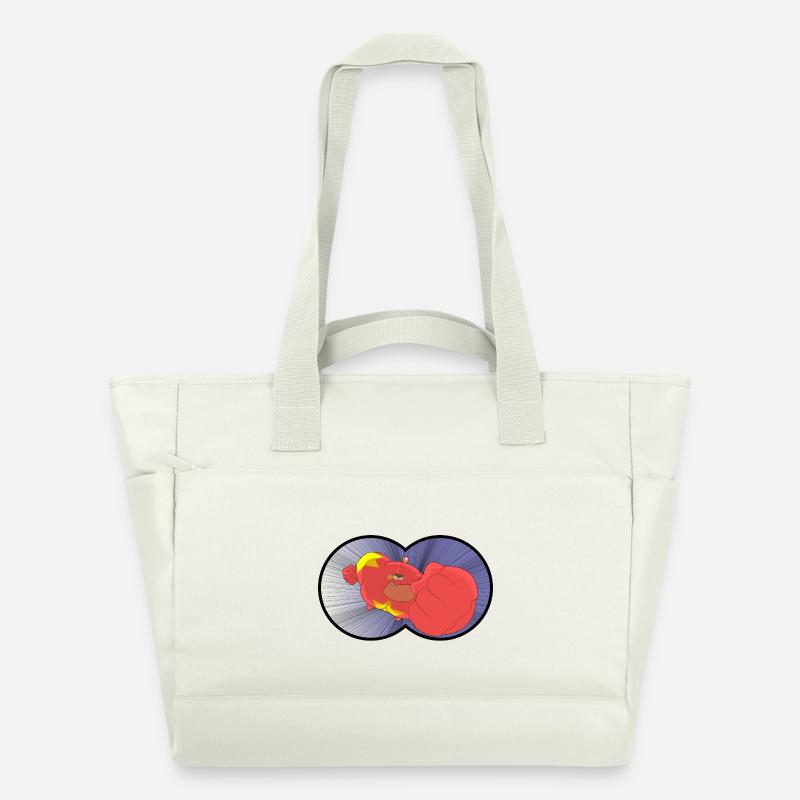 Captain Biceps - Sac matelassé déperlant - blanc nature