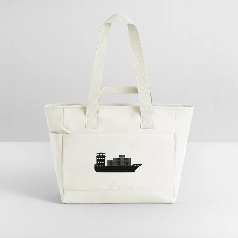 Seecontainerschiff oder Boot mit Containern Wasserabweisende Padded Bag