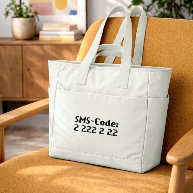 sms-code 2 222 2 22 Wasserabweisende Padded Bag