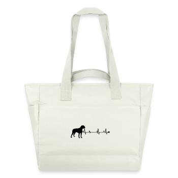 Dog - Water-Repellent Padded Bag - natural white - Front