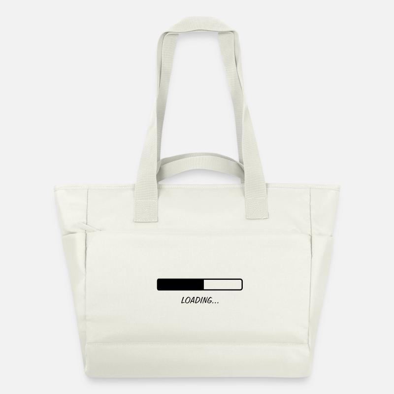 Loading ... - Water-Repellent Padded Bag - natural white