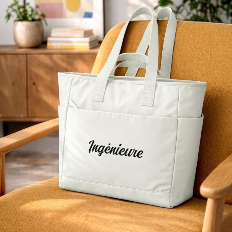 Technical Design Engineer Science Project Water-Repellent Padded Bag