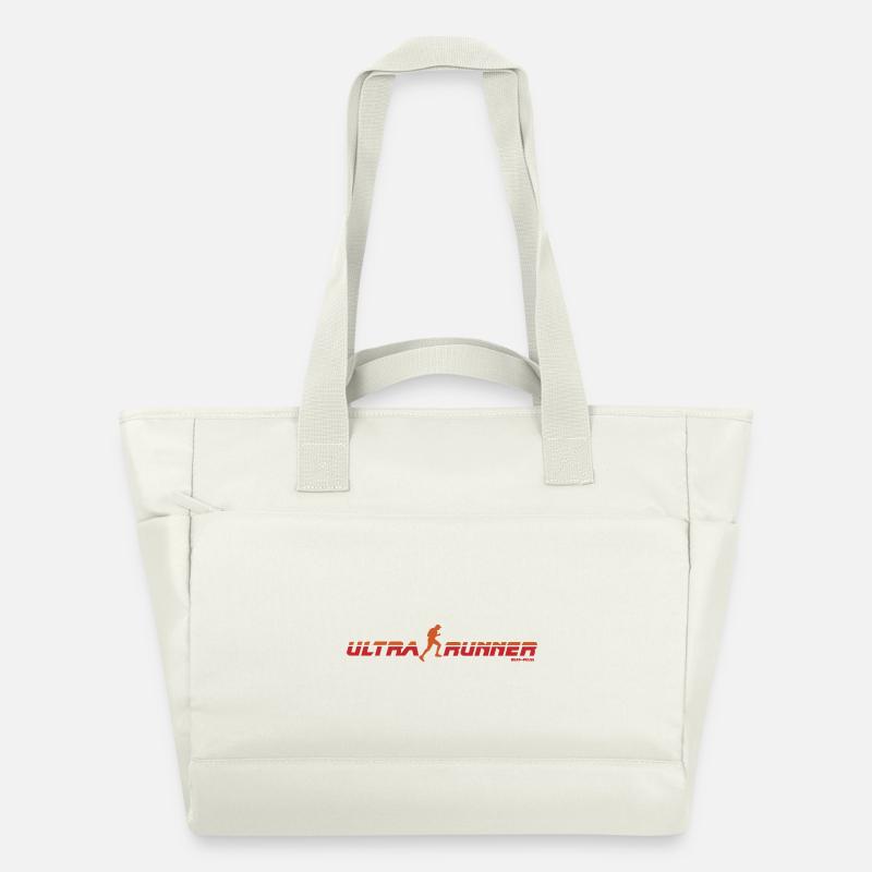 Ultra Runner - Courez avec style au design ultra runner - Sac matelassé déperlant - blanc nature