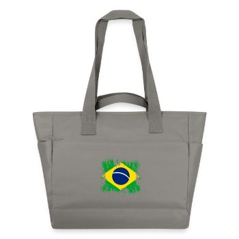 Brazil Brazil - Water-Repellent Padded Bag - grey - Front