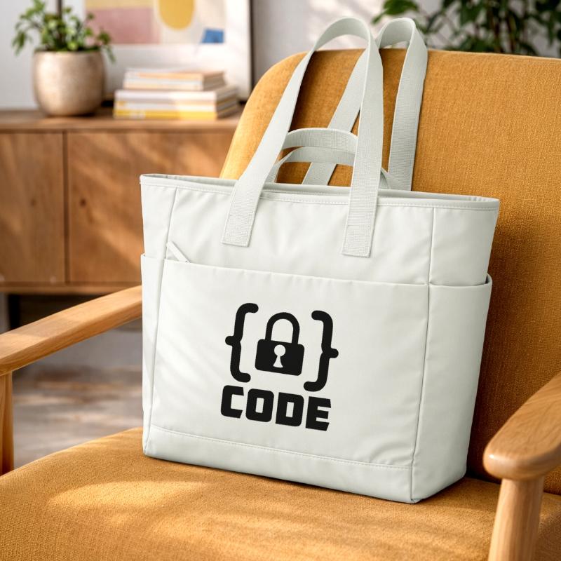 Code with lock programmer Water-Repellent Padded Bag