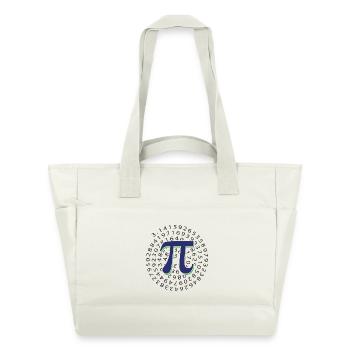 Pi Day - Happy Pi Day - Water-Repellent Padded Bag - natural white - Front