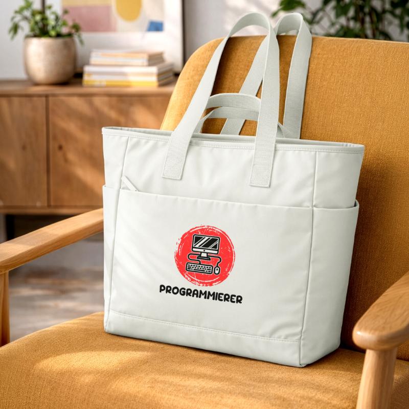 Developer, Programmer, Coden, Computer Science Water-Repellent Padded Bag