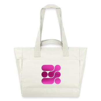 OCHOOO - PINK - Water-Repellent Padded Bag - natural white - Front
